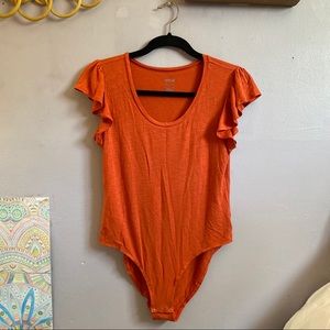 Flutter Sleeve Bodysuit